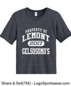 Men's Property of Gels Lemont Shirt Design Zoom